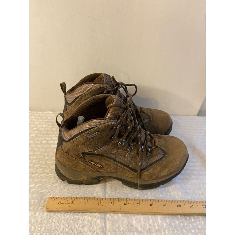 Hi‎ tech Mens 8.5steel toed waterproof brown